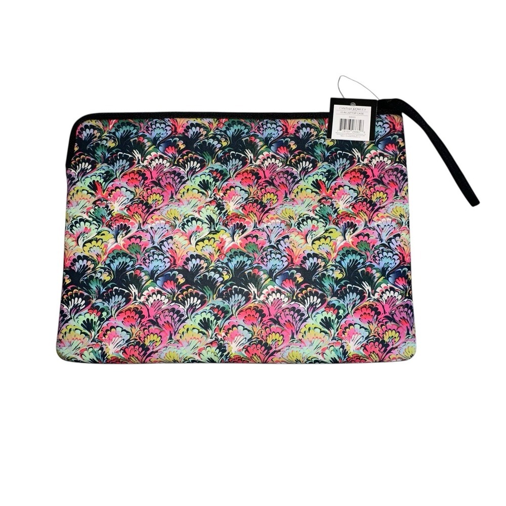 GO by‎ Cynthia Rowley 15 Inch Laptop Case Multicolor Neoprene Multicolor New
